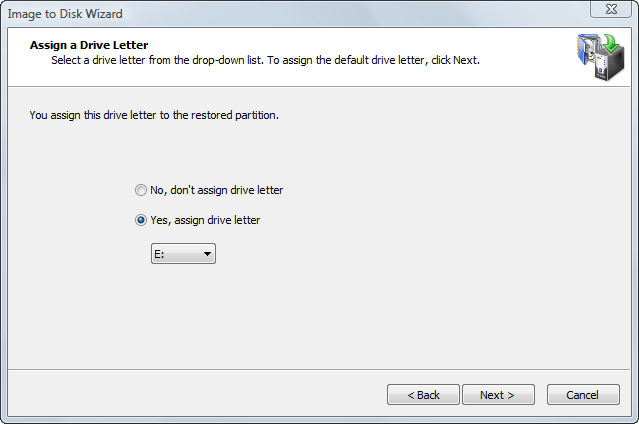 Disk Image: restoring a partition Disk Image: restoring a partition